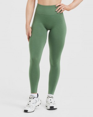 Oner Active Effortless Seamless Leggings Vihreä | 924-CUABZH