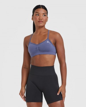 Oner Active Effortless Strappy Bralette Sports Bras Sininen | 547-YJCGSL