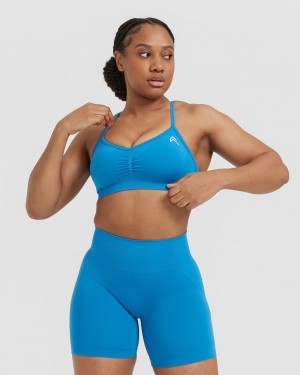 Oner Active Effortless Strappy Bralette Sports Bras Sininen | 417-HGPRMO