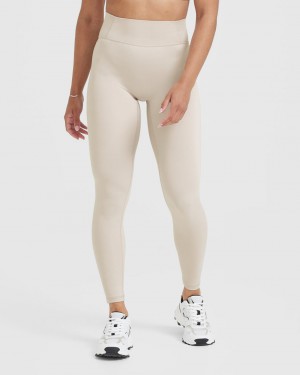 Oner Active Timeless High Waisted Leggings Ruskea | 602-JOCVFM