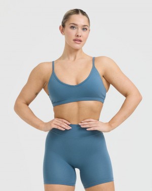 Oner Active Timeless Strappy Bralette Sports Bras Sininen | 124-NGPMVL