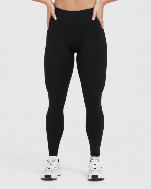 Oner Active Unified High Waisted Leggings Mustat | 780-DPNRAG