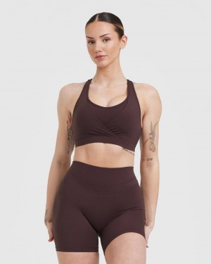 Oner Active Unified Layered Sports Bras Violetit Ruskea | 576-DITYON