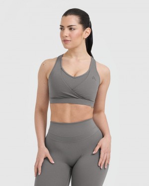 Oner Active Unified Layered Sports Bras Harmaat | 042-SZAUKQ