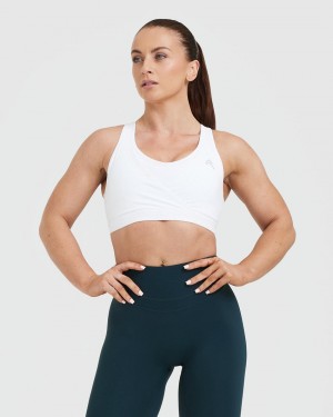 Oner Active Unified Layered Sports Bras Valkoinen | 862-KWODSL