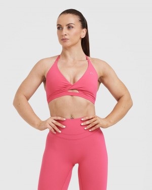 Oner Active Unified Twist Sports Bras Pinkki | 640-LYSJOB