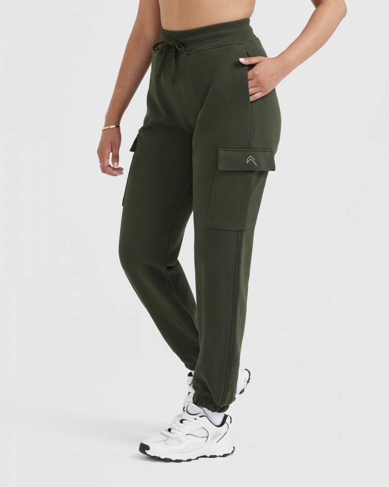 Oner Active All Day Kevyet Cargo Jogger Housut Khaki | 460-QAJRIK