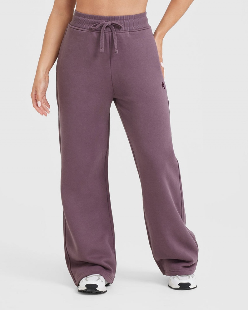 Oner Active All Day Suoraan Leg Jogger Housut Violetit | 167-ELMTYZ