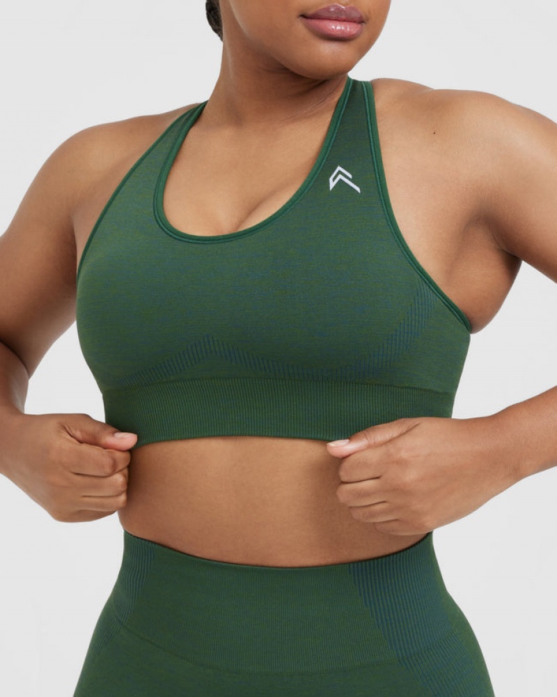 Oner Active Classic Seamless 2.0 Bralette Sports Bras Vihreä | 105-XBPJMV