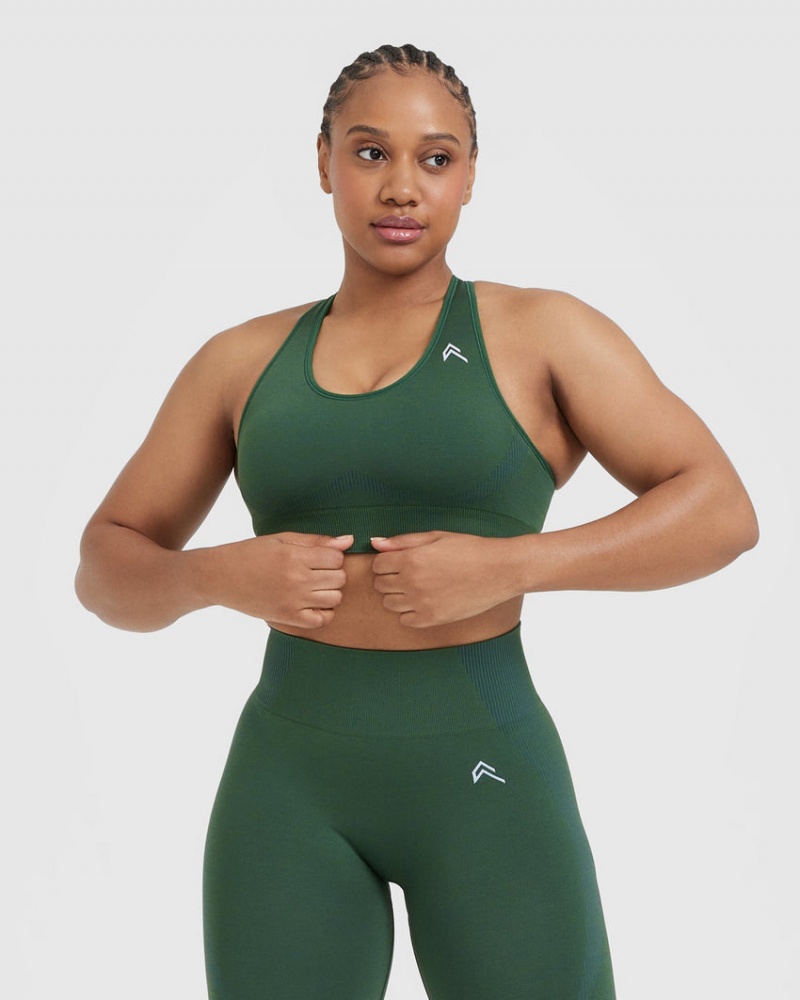 Oner Active Classic Seamless 2.0 Bralette Sports Bras Vihreä | 105-XBPJMV