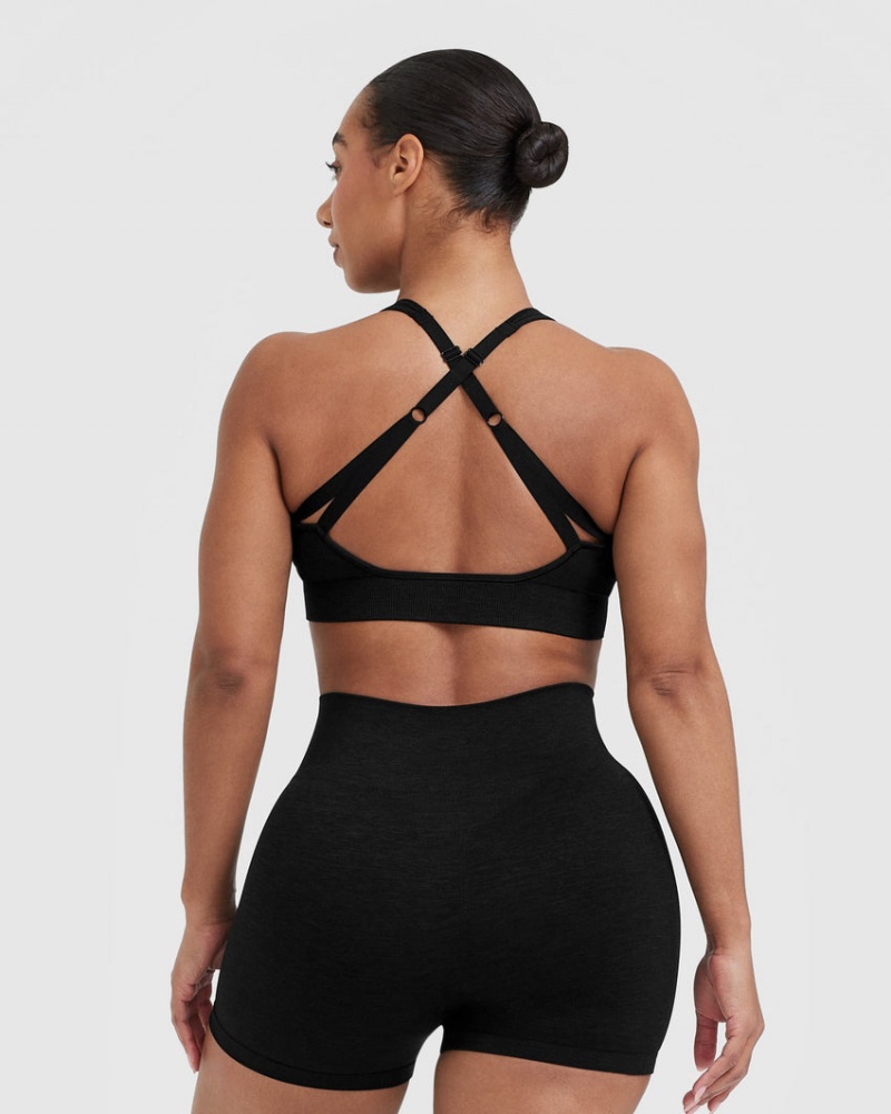 Oner Active Classic Seamless 2.0 Bralette Sports Bras Mustat | 391-IUXRDL