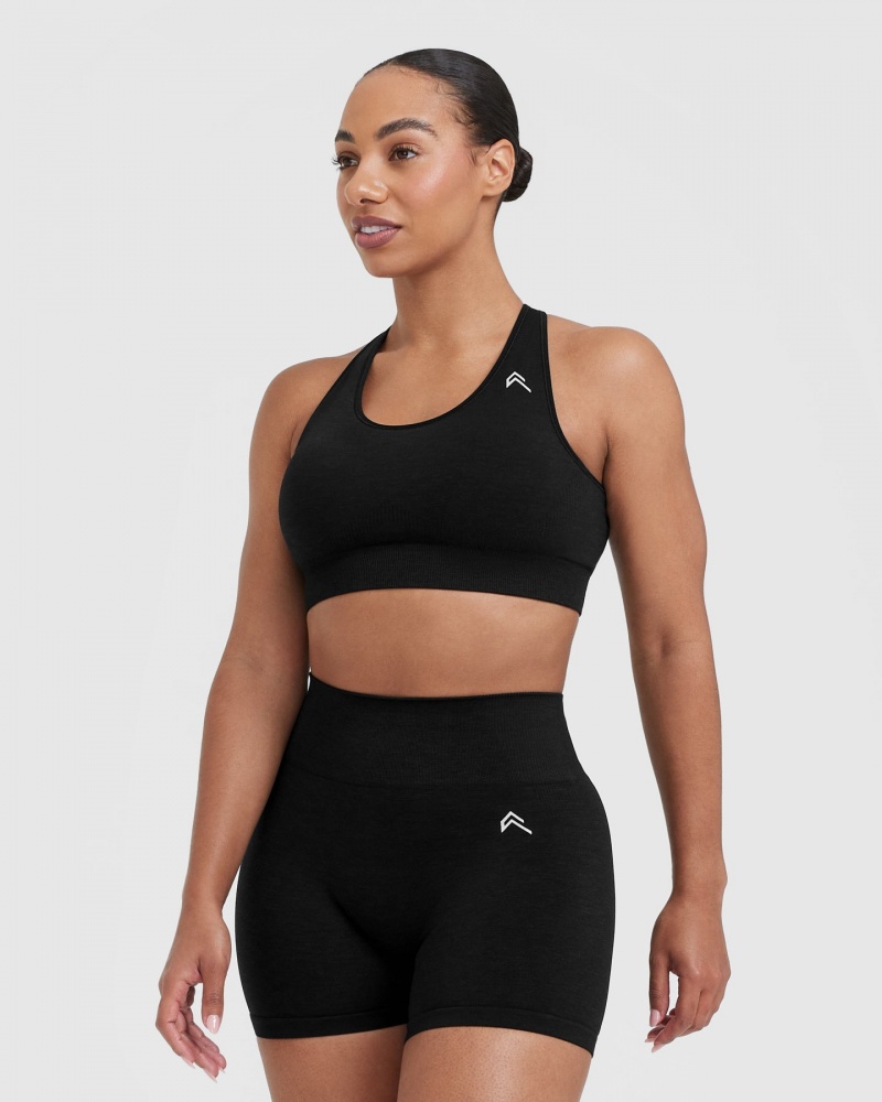 Oner Active Classic Seamless 2.0 Bralette Sports Bras Mustat | 391-IUXRDL