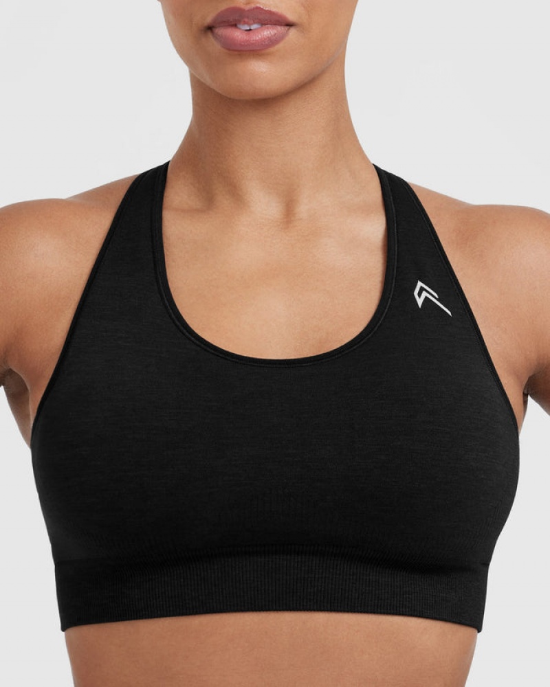 Oner Active Classic Seamless 2.0 Bralette Sports Bras Mustat | 391-IUXRDL