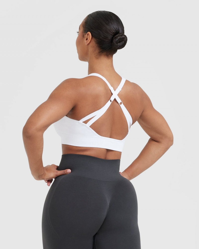 Oner Active Classic Seamless 2.0 Bralette Sports Bras Valkoinen | 926-WXLKBI