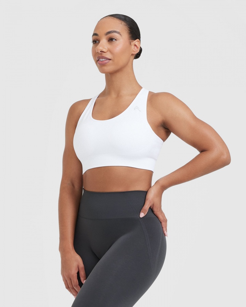 Oner Active Classic Seamless 2.0 Bralette Sports Bras Valkoinen | 926-WXLKBI