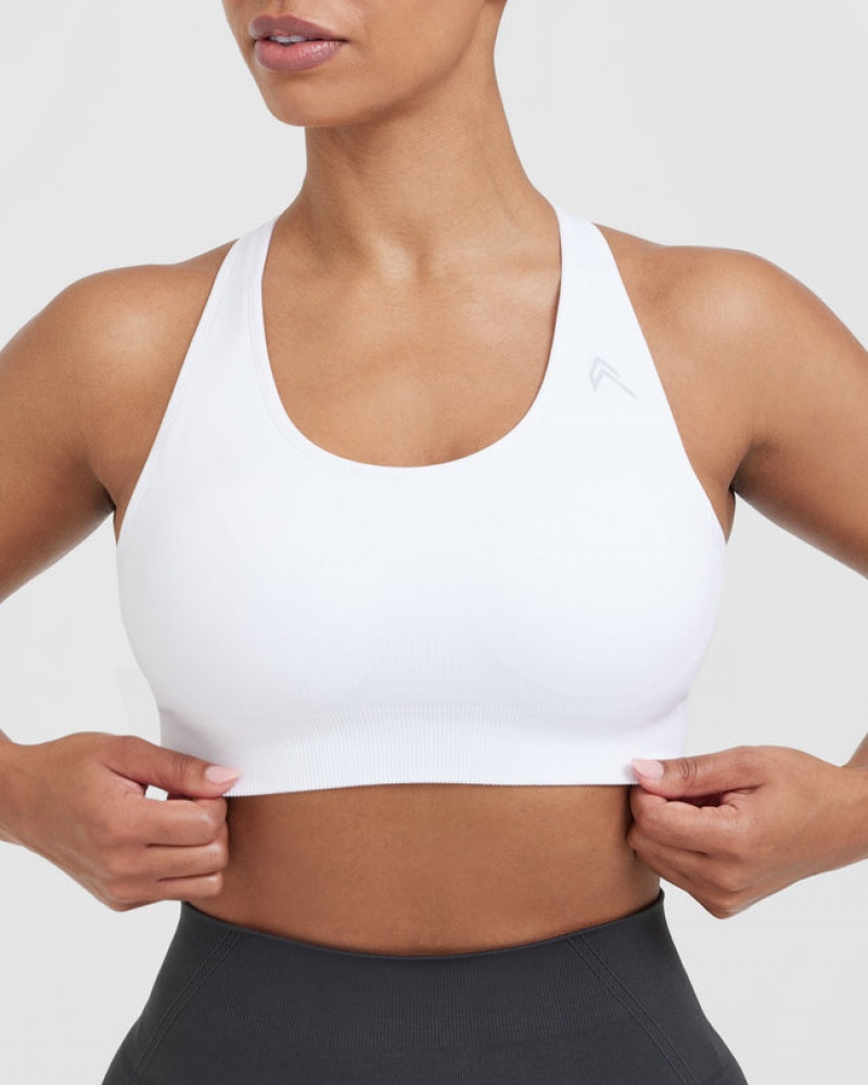 Oner Active Classic Seamless 2.0 Bralette Sports Bras Valkoinen | 926-WXLKBI