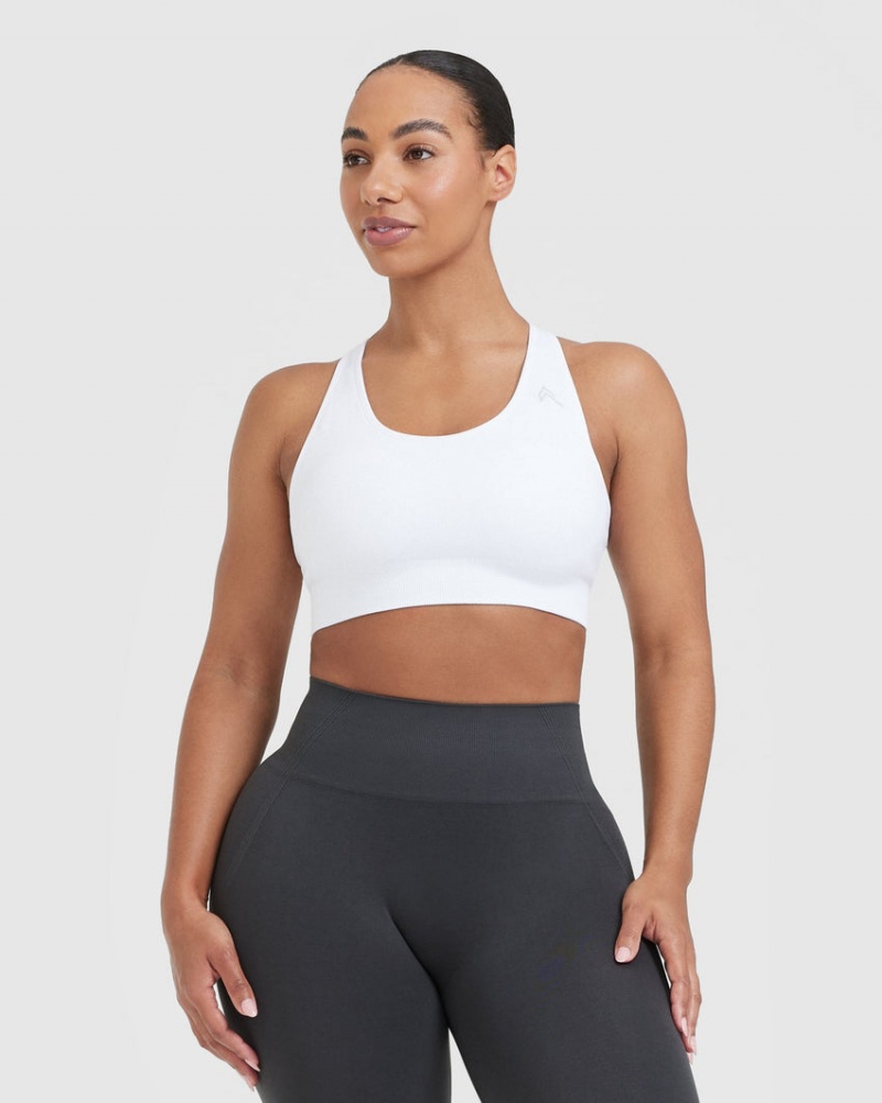 Oner Active Classic Seamless 2.0 Bralette Sports Bras Valkoinen | 926-WXLKBI