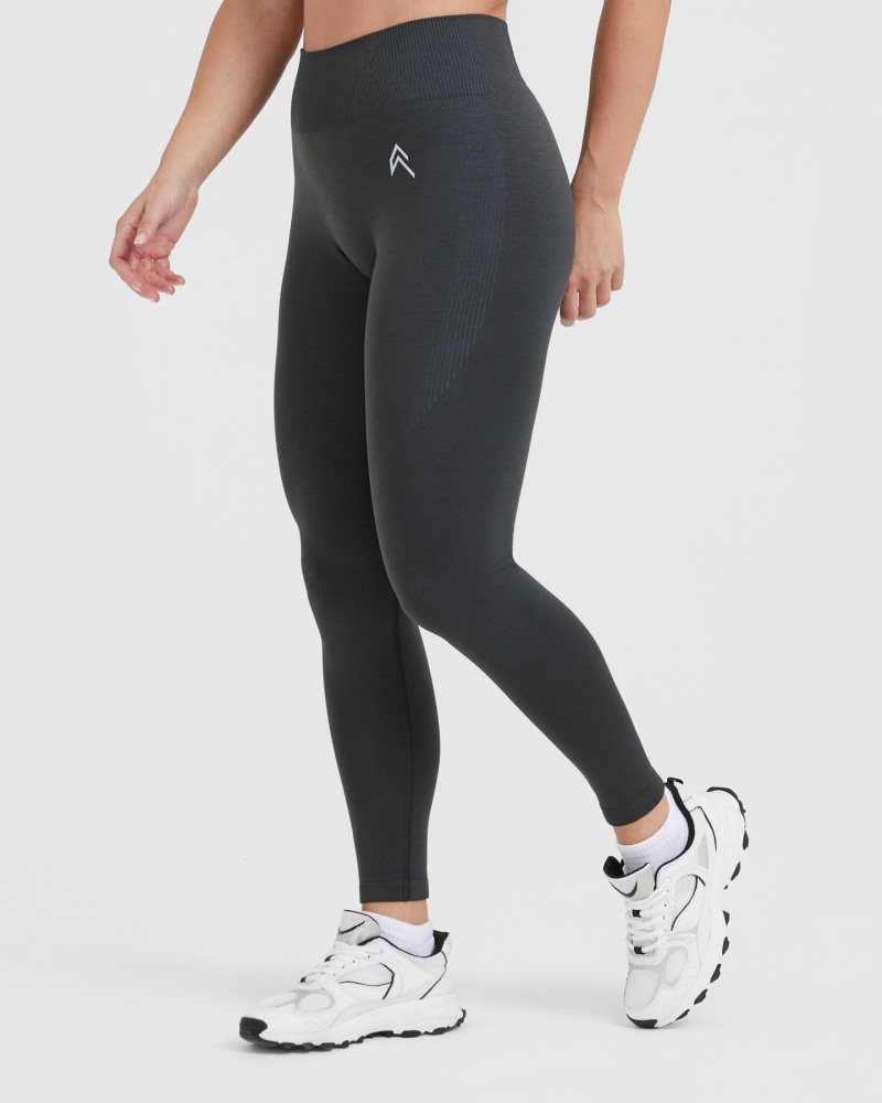 Oner Active Classic Seamless 2.0 Leggings Mustat | 406-FJPCQA