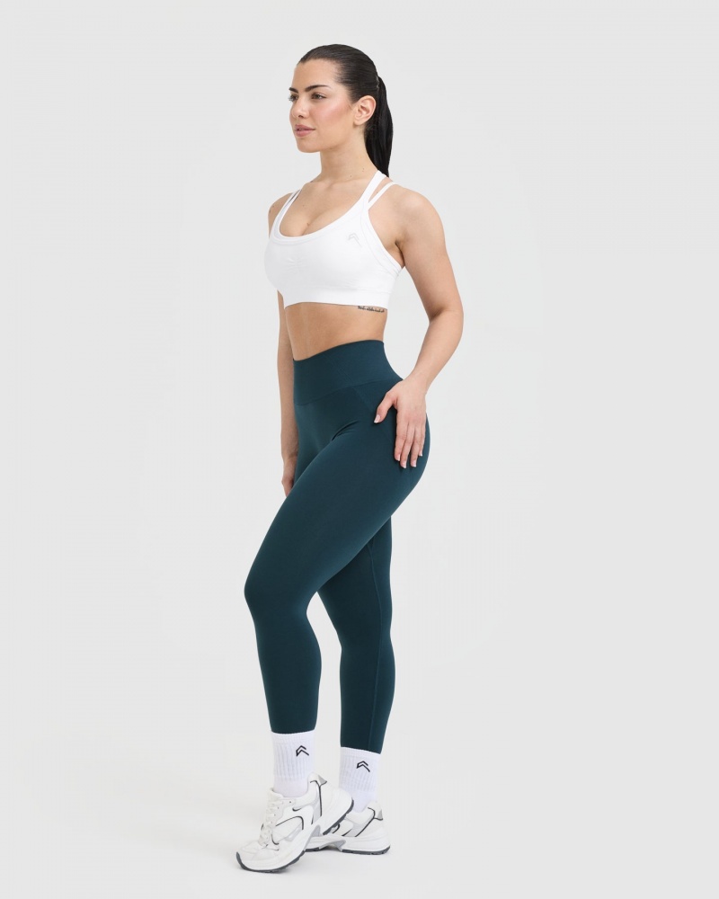 Oner Active Effortless Seamless Layered Sports Bras Valkoinen | 835-VOLGCI