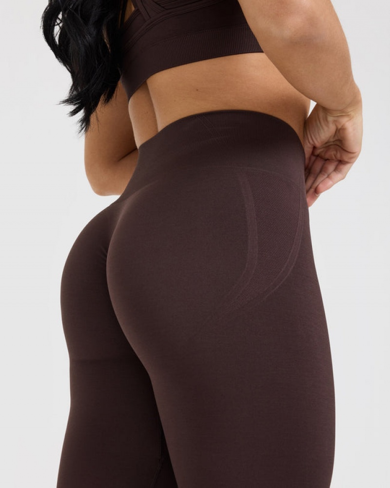 Oner Active Effortless Seamless Leggings Violetit Ruskea | 890-NIMFBR