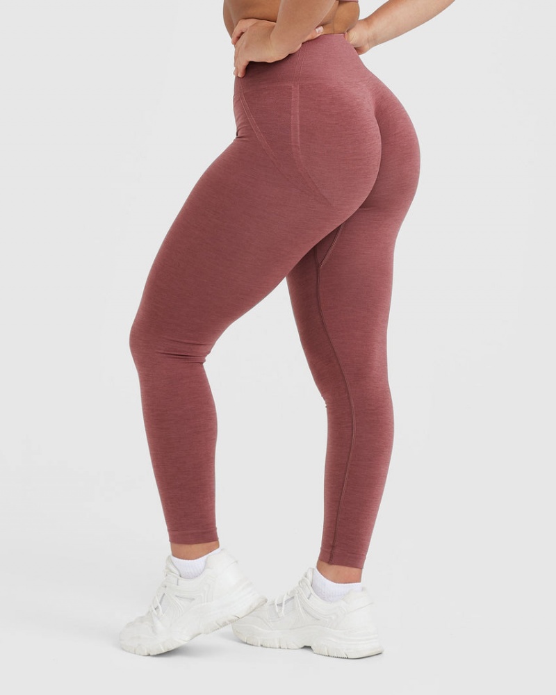 Oner Active Effortless Seamless Leggings Punainen | 235-DXAEVC