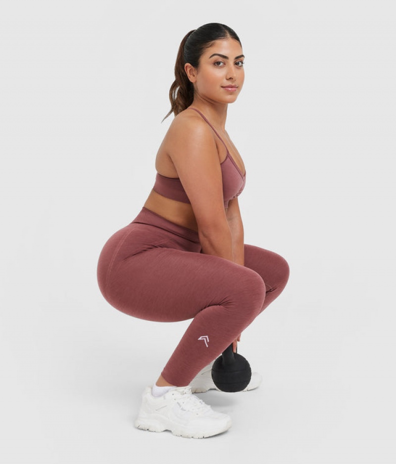 Oner Active Effortless Seamless Leggings Punainen | 235-DXAEVC