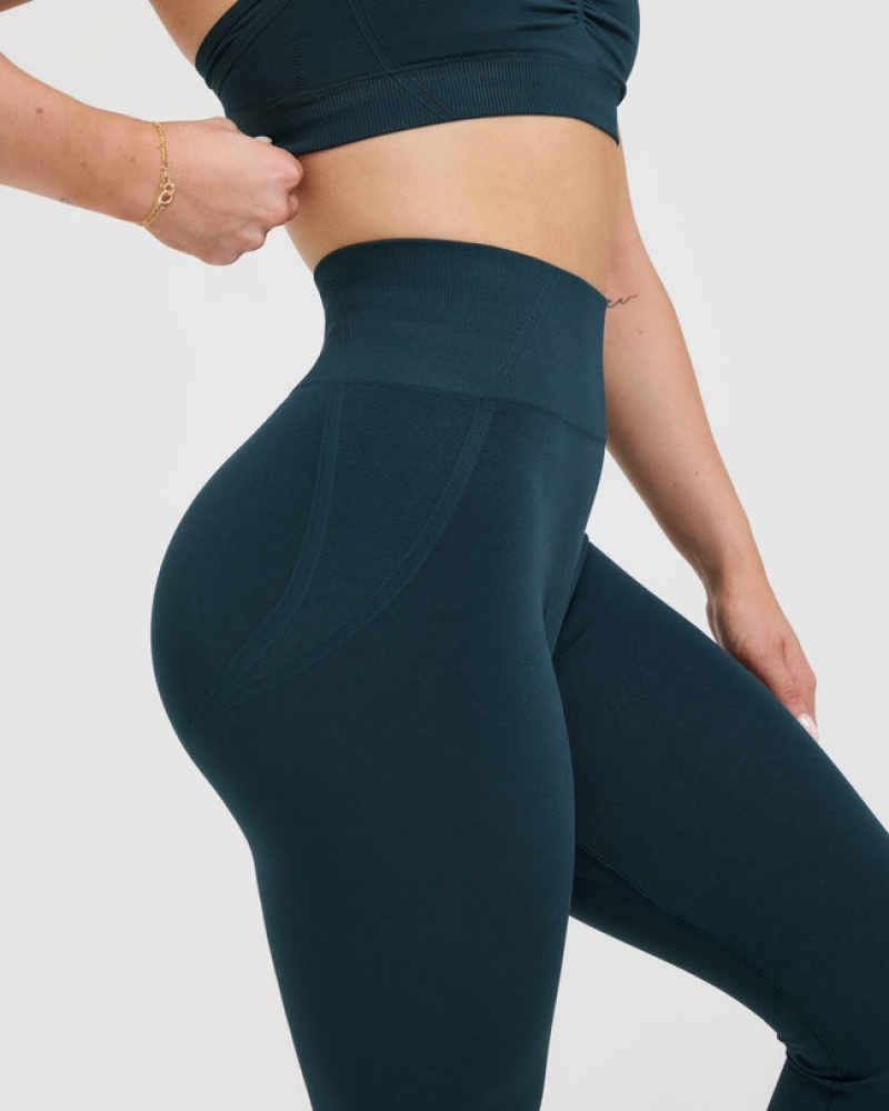 Oner Active Effortless Seamless Leggings Sininen | 204-TEHPDA