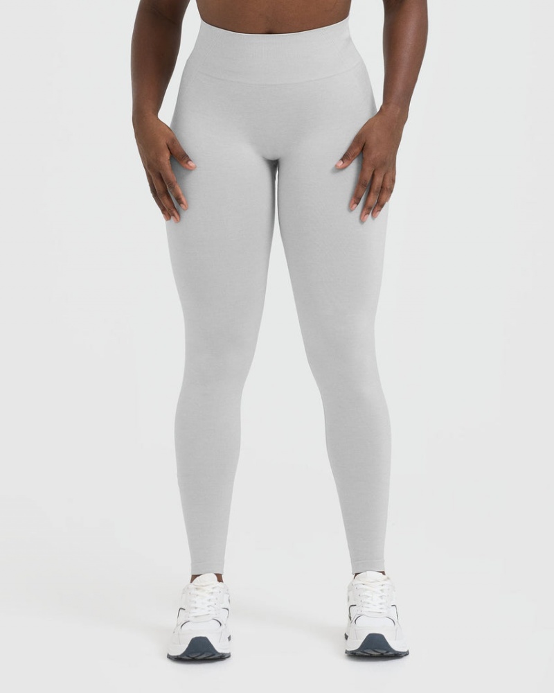 Oner Active Effortless Seamless Leggings Vaaleanharmaat | 475-SPCILG