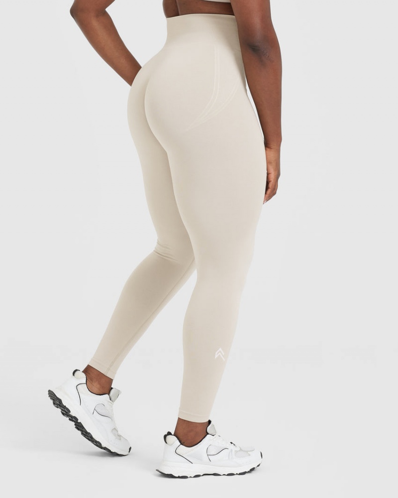 Oner Active Effortless Seamless Leggings Ruskea | 695-VXPMZR