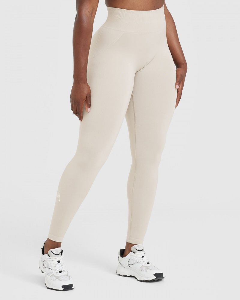 Oner Active Effortless Seamless Leggings Ruskea | 695-VXPMZR