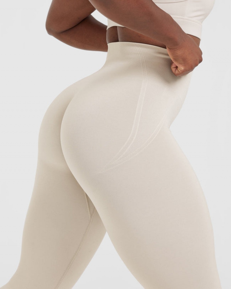 Oner Active Effortless Seamless Leggings Ruskea | 695-VXPMZR