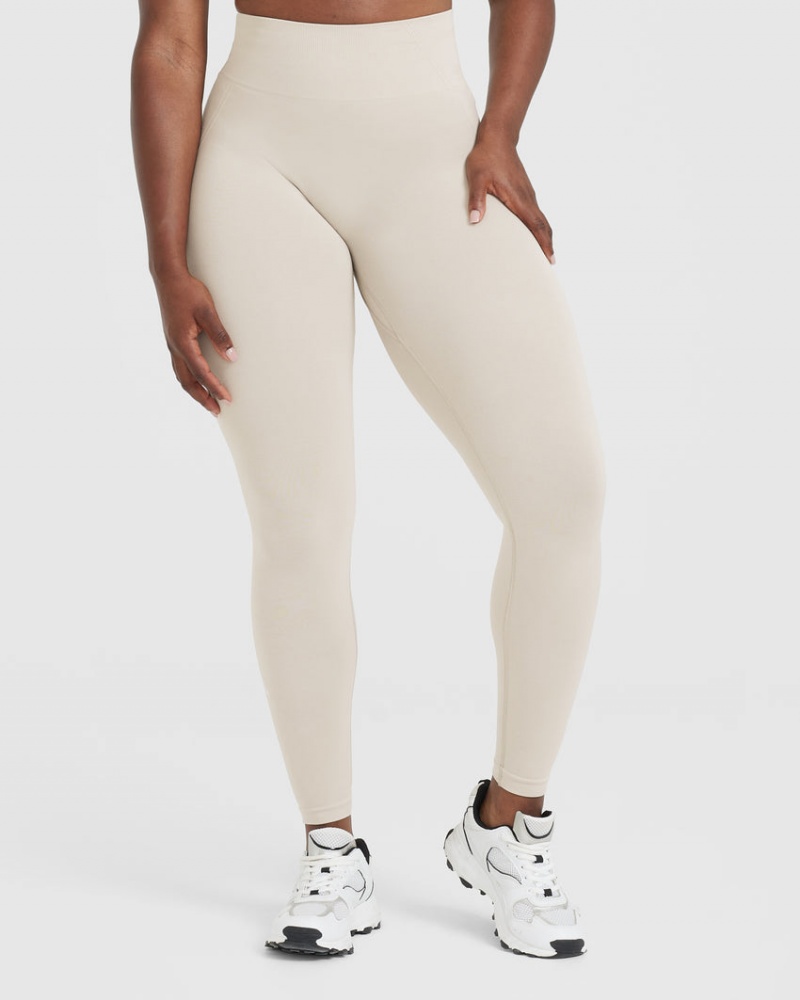 Oner Active Effortless Seamless Leggings Ruskea | 695-VXPMZR