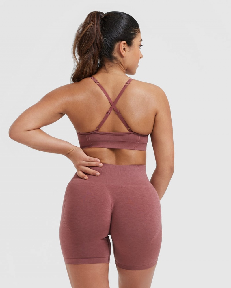 Oner Active Effortless Strappy Bralette Sports Bras Pinkki | 894-YFOUWS