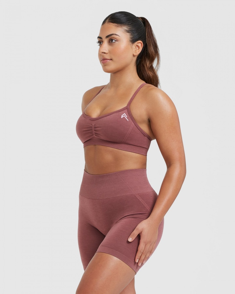 Oner Active Effortless Strappy Bralette Sports Bras Pinkki | 894-YFOUWS