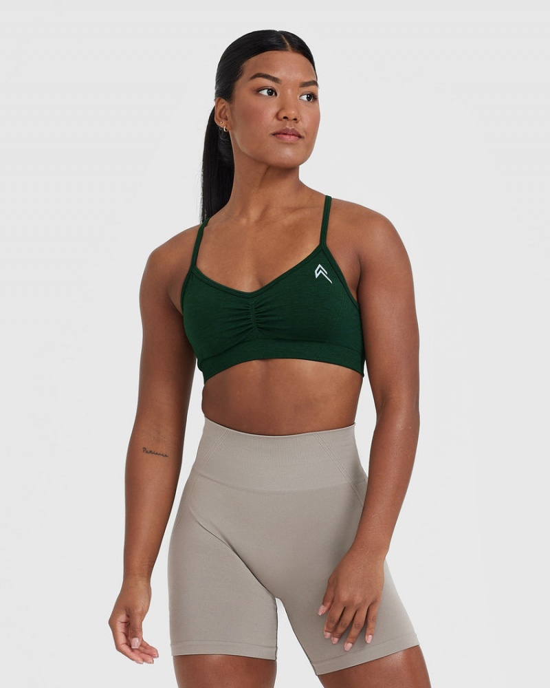 Oner Active Effortless Strappy Bralette Sports Bras Vihreä | 806-KYSBVI