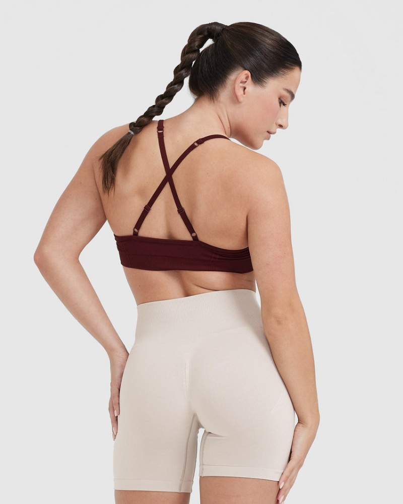 Oner Active Effortless Strappy Bralette Sports Bras Tummanharmaat | 857-PEFBHV