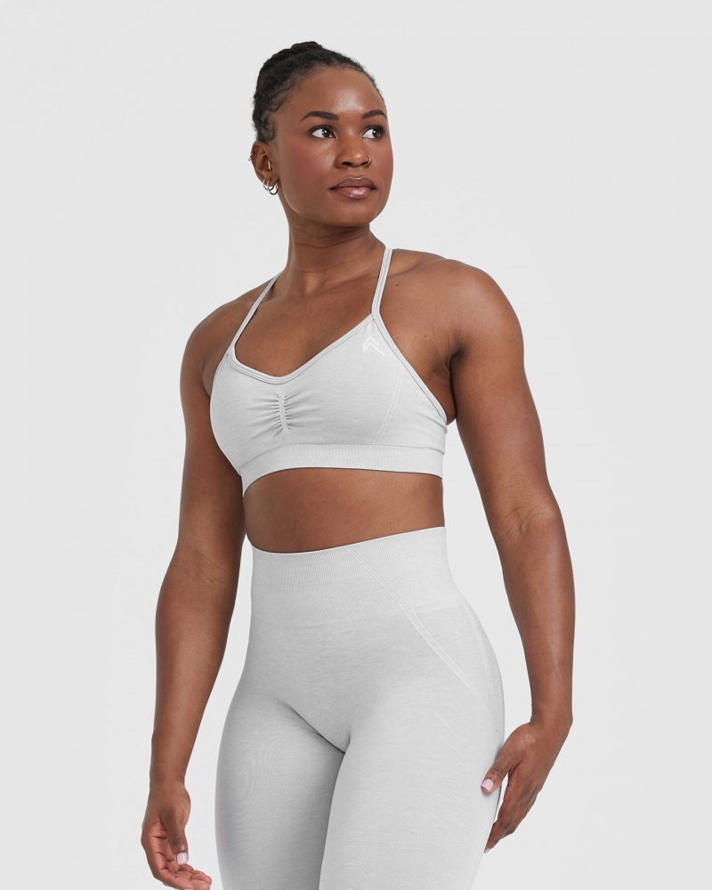 Oner Active Effortless Strappy Bralette Sports Bras Harmaat | 659-SGHFBR