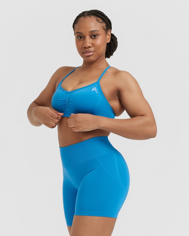 Oner Active Effortless Strappy Bralette Sports Bras Sininen | 417-HGPRMO