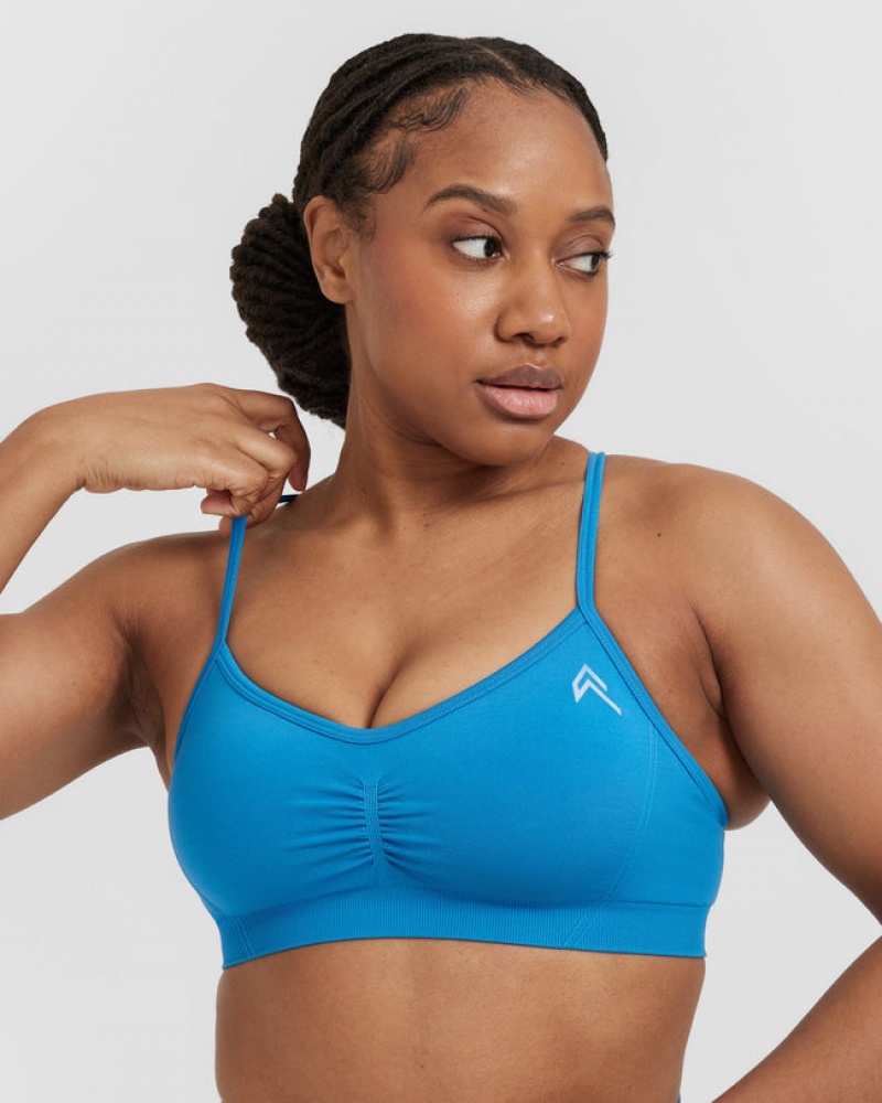 Oner Active Effortless Strappy Bralette Sports Bras Sininen | 417-HGPRMO