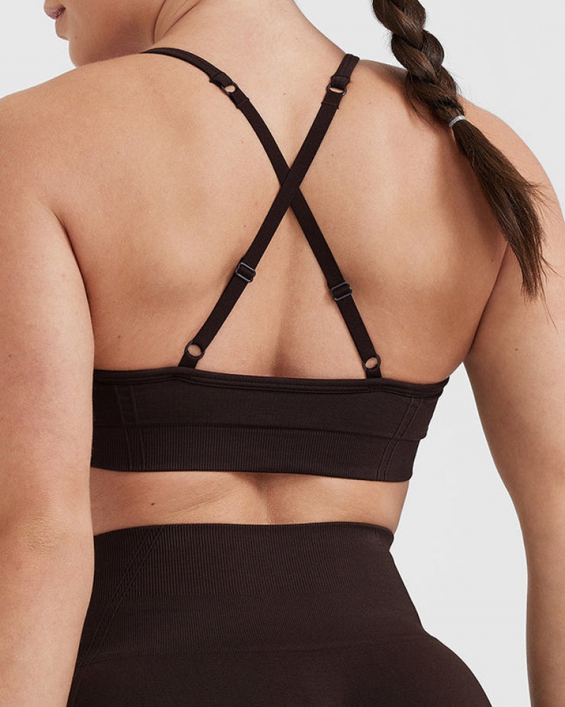 Oner Active Effortless Strappy Bralette Sports Bras Tummanharmaat | 349-XZKYTR