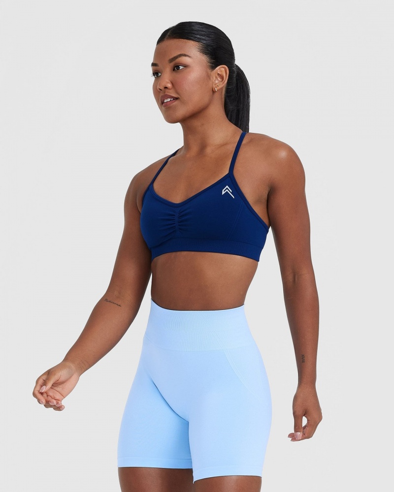 Oner Active Effortless Strappy Bralette Sports Bras Sininen | 842-VDZTGU