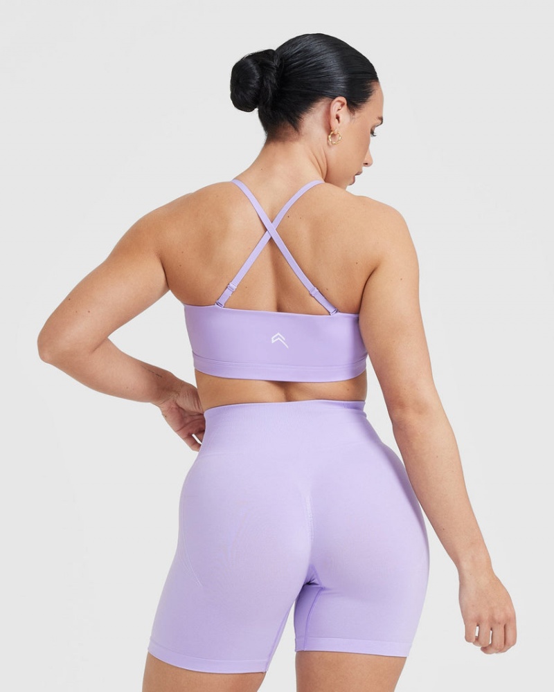 Oner Active Everyday Bandeau Bralette Sports Bras Violetit | 619-ZDSELY