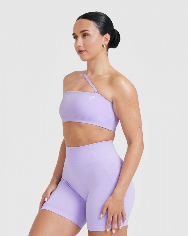 Oner Active Everyday Bandeau Bralette Sports Bras Violetit | 619-ZDSELY