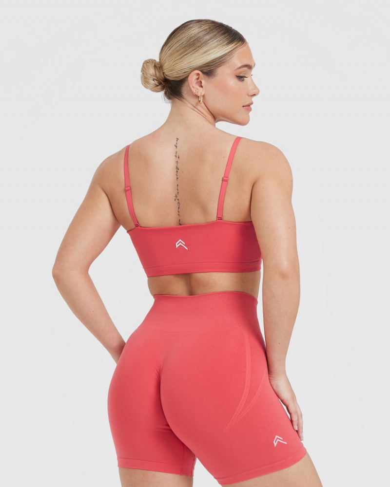 Oner Active Everyday Bandeau Bralette Sports Bras Punainen | 795-LZGOXB