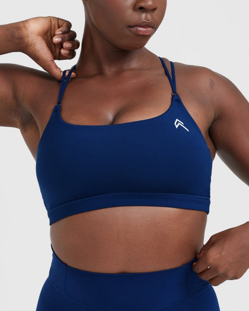 Oner Active Everyday Cross Over Bralette Sports Bras Sininen | 028-DMWZHX