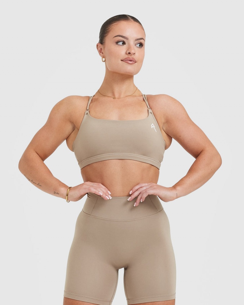 Oner Active Everyday Cross Over Bralette Sports Bras Harmaat | 682-FUQWSY