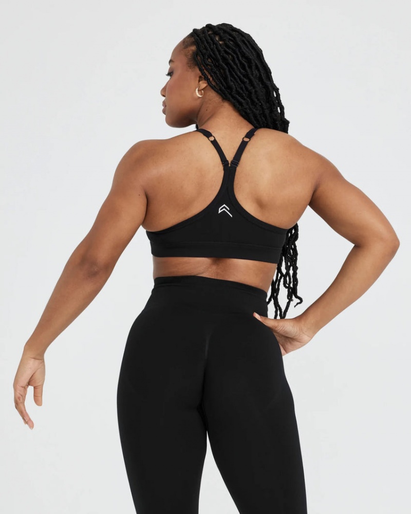 Oner Active Everyday Sports Bras Mustat | 461-EKZMHX