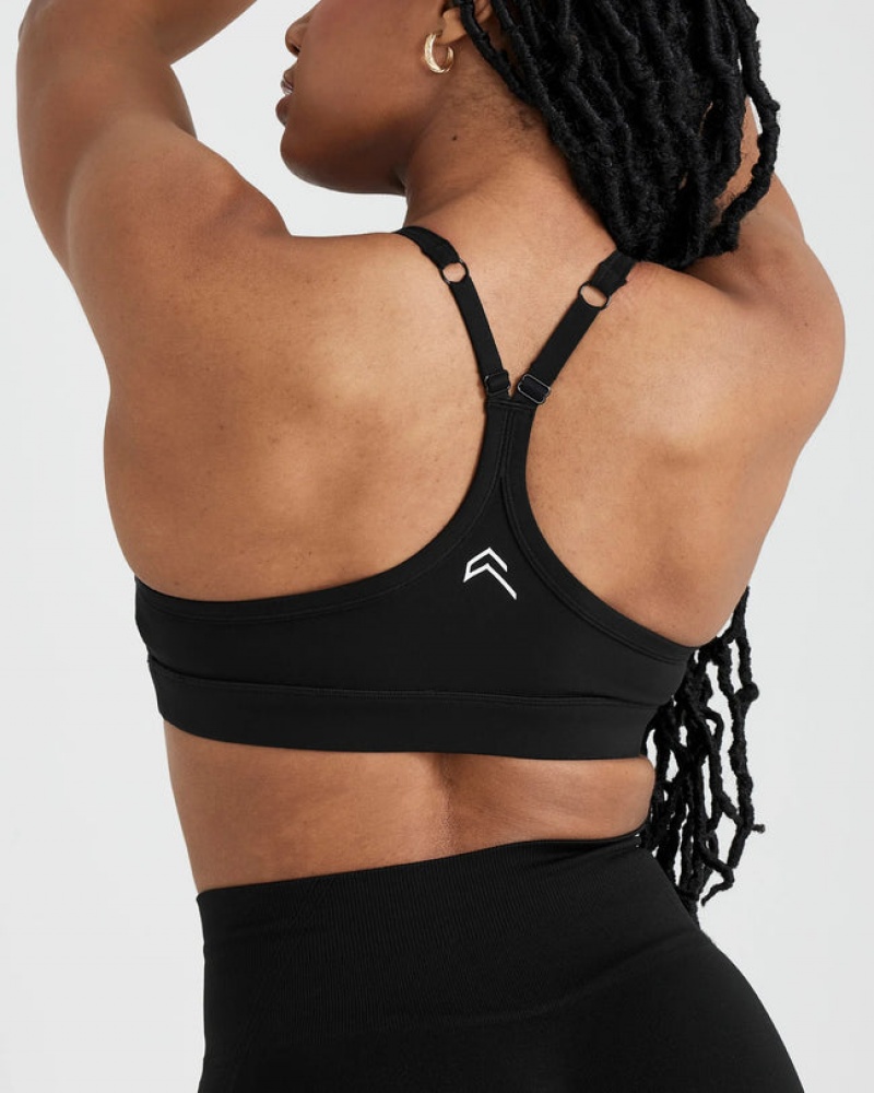 Oner Active Everyday Sports Bras Mustat | 461-EKZMHX