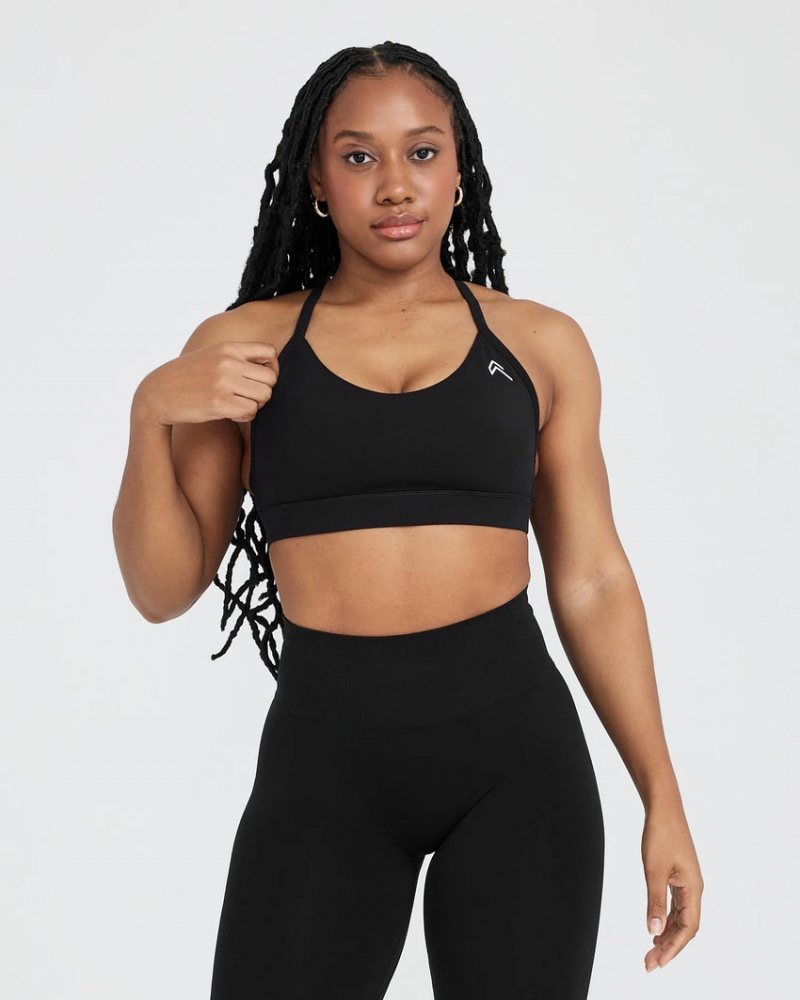 Oner Active Everyday Sports Bras Mustat | 461-EKZMHX