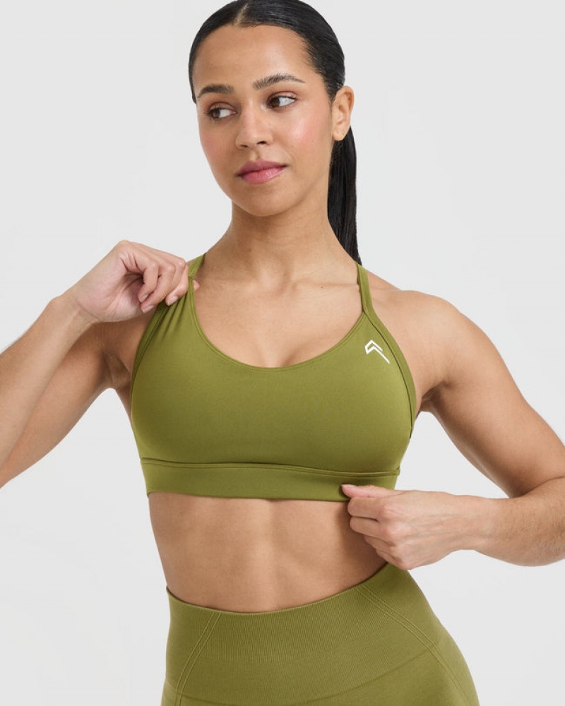 Oner Active Everyday Sports Bras Oliivinvihreä Vihreä | 649-ZJXISC